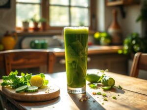 Suco Verde Detox Refrescante